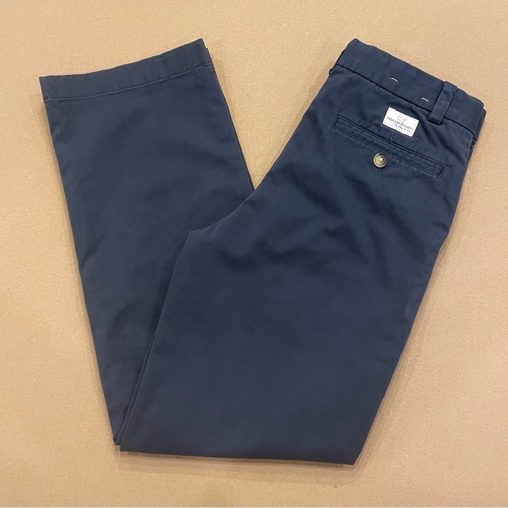 Boy’s Vineyard Vines Navy Blue Chinos Size 14